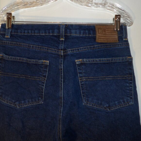 Polo Jeans Co Ralph Lauren High Rise Straight Jeans Sz 12 - Picture 4 of 7